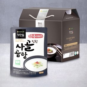 [고삼농협] 착한들 한우 곰탕 선물세트 2호, 5개, 500ml