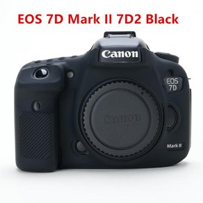 캐논용 소프트 실리콘 아머 카메라 케이스 커버 EOS 5D Mak II IV 6D 7D 600 700D, 7D Mak II 7D2 Black, 한개옵션1, 10 7DMak II 7D2 Black