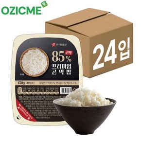 (오직미)곤약 85% 프리미엄곤약밥 150gx24개입 1박스 80kcal 밥맛 그대로 한끼 대신곤약, 150g, 24개