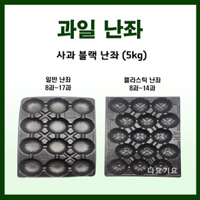 과일망 포장지 완충제 선물 포장용 사과 배 5kg 블랙 난좌, 13과, 100개, 사과 배 블랙 난좌