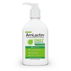 AmLactin 데일리 모이스처라이징 바디 로션 225g 파라벤 프리, 7.9 Fl Oz (Pack of 1)_로션, 1개