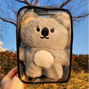 솜인형파우치 PVC 파우치 인형정리 보관 외출 10cm 15cm 20cm