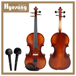 로망스 바이올린 RV-200 / 현악기 역사의 새로운 기술 이지펙 EASY PEG VIOLIN, 기본흑단펙, 3/4사이즈, 1개