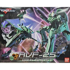 [HG] 마크로스 1/72 RVF-25 메사이어 메시아 발키리 루카 커스텀 with 고스트 반다이