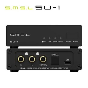 오디오광케이블 SMSL SU1 MQA 오디오 DAC 고해상도 HIFI 미니 데스크탑 디코더 MQA-CD AK4493S XMOS PCM768 DSD512 USB 안드로이드 iOS, SU-1