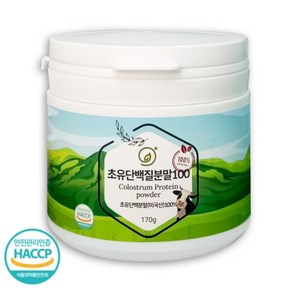 초유 단백질 분말 100%, 170g, 1개