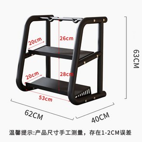 헬스장 3단 케틀벨 거치대 캐틀벨 아령 정리대 덤벨