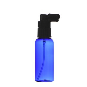 [허브스프레이] 헤어 스프레이 용기 20ml~100ml 플라스틱 공병, 50ml청색 원형 검정캡, 1개