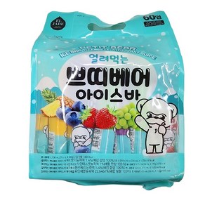엘제이드 쁘띠베어 아이스바 35ml x 60개입, 2개, 2.1L
