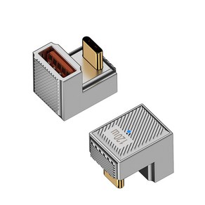 USB C PD ㄷ 젠더 CM USB3.0 AF 120W 6A 180 꺾임, 본상품선택, 1개