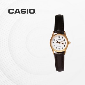 카시오 CASIO 여자 여성 클래식 가죽밴드 쿼츠 손목시계 LTP-1094Q-7B5