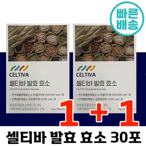 [1+1] 셀티바 발효 효소 탄수화물 분해 효소 아밀라아제 프로테아제 단백질 컷팅 보조 제 다이어트 쾌변 유산균 곡물 분말 여성 남성 소화 추천 샐티바 쎌티바 호소 효서, 2개, 120g