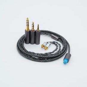 Hifi 2.5 4.4 밸런스드 3.5 스테레오 헤드셋 업그레이드 케이블 3-in-1 젠하이저 IE300 IE600 IE900 MMCX 용 교체 가능한 오디오 플매트 카펫 러그, [01] Gey, 01 Gey, 1개