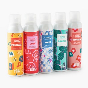[마이리틀타이거] 타이거 버블 클렌저 5종 목욕놀이 클렌저, 웨이브(캔디향), 200ml