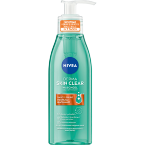 NIVEA 니베아 워시 젤 더마 스킨 클리어, 1개, 150ml