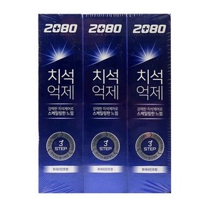 2080 트리플이펙트 후레쉬민트 치약 120g x3개, 1개