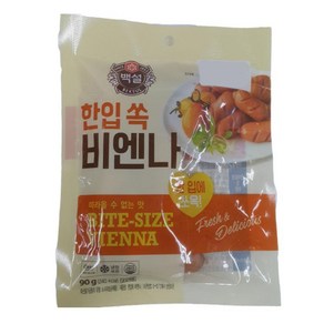 원하프한입쏙비엔나 90G백설, 1개, 90g