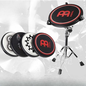 MEINL 매트 드럼패드 연습용 연습기 입문용 6인치 드럼 인치 초보자, 6인치 - JB 시그니처 + 드럼 스틱, 1개