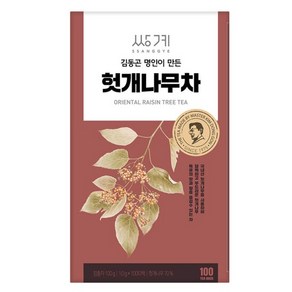 쌍계명차 김동곤명인 헛개나무차 100티백, 1, 100개입, 100g