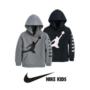 [백화점 매장판] 나이키 키즈 NIKE 점프맨 풀오버후디 남아옷 여아옷 모자달린옷 봄 가을 겨울 후드티셔츠 긴팔티셔츠 후디