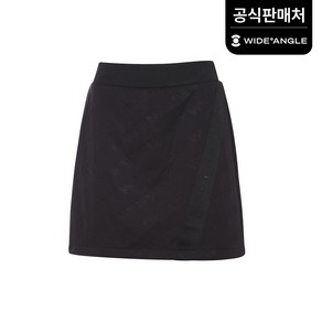 [와이드앵글 공식] 골프 여성 CO 로고 올오버 플레어 큐롯 L WWU23Q12Z1