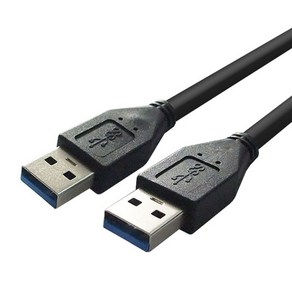 연승샵 고급형 USB 3.0 AM(수)-AM(수) USB케이블 1.5M 최대 전송속도 5Gbps 2개입 1개입