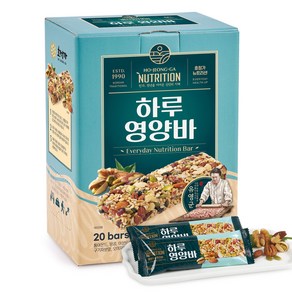 호정가 하루영양바 / 견과류 가득 프리미엄 뉴트리션바