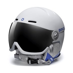 브리코 바이저 헬멧 (2324 BRIKO BLENDA VISOR GRAY HELMET), XL(60-63cm), 1개