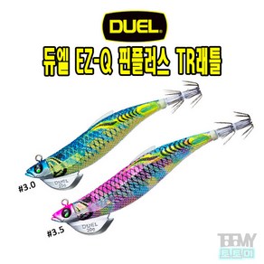 듀엘 EZ-Q 핀 플러스 TR 팁런 래틀 3.0호 무늬오징어, 3호(25G)-KVUP, 1개