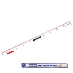 송화산업 1M직자(SH-K504) + 겸용컷팅자 50cm(CR-50), 1set(1M직자+겸용컷팅자50cm), 1세트