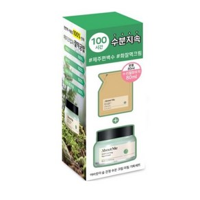 어바웃미 숲 진정 수분 크림 80ml + 리필 80ml 세트, 1개