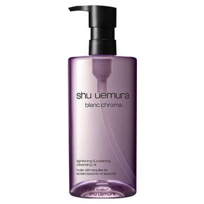 슈에무라 SHU UEMURA 블랑:크로마 라이트닝 & 폴리싱 클렌징 오일, 1개, 450ml