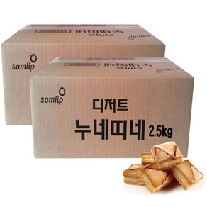 삼립 누네띠네 2.5kg 2개 누네띠네 대용량 벌크 디저트 누네 2.5kg