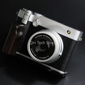 FUJIFILM GFX00RF 클램프 핸들 부품 카메라 퀵 릴리스 Fuji 용 흑단 호두 나무 손잡이 L 형 플레이트 마운, 02 Ebony Black Base, 1개