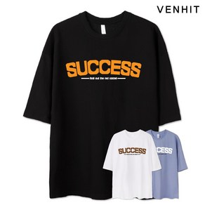 벤힛 SUCCESS 오버핏 반팔 티셔츠