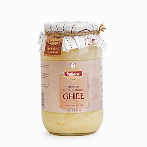 인도정품 Indicow Foods 베딕 빌로나 A2 카우 기(Ghee) 버터 정제버터 1L