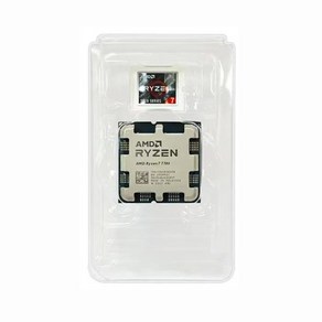AMD Ryzen 7 7700 CPU R7 프로세서 3.8GHz 8 코어 16 스레드 5NM L3 = 32M 소켓 AM5 팬 없음, 한개옵션2, 01 CHINA, 한개옵션1