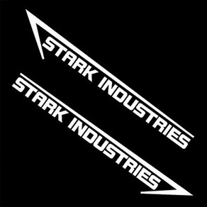 STARK INDUSTRIES 스티커 오토바이 바이크 튜닝 데칼 스티커