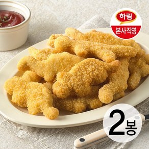 하림 용가리치킨 1kg 2봉+마늘 후랑크 70g, 2개