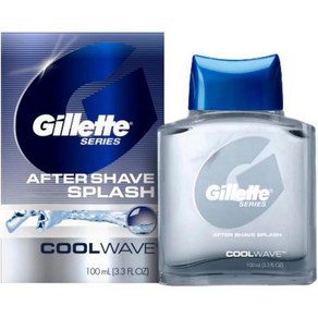 Gillette 질레트 애프터 섀이브 콜로뉴 멘 쿨 웨이브, 100ml, 4개