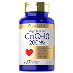 칼라일 코큐텐 CoQ10 200mg - 200 캡슐, 200정, 1개