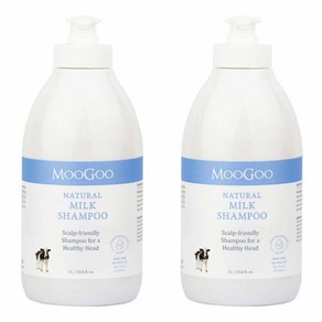 무구 샴푸 밀크 내추럴 500ml x2개 MOOGOO, 1L, 2개