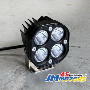 제이스 녹색 LED적용 40W 고출력 써치라이트 화물차작업등 집어등 낚시 선박조명 JMS-GS412F 10W X 4LED 12V 24V 48V 지게차 바닥등 후진등 캠핑