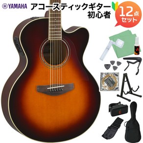 YAMAHA CPX600 OVS 어쿠스틱 기타 초보자 12점 세트 야마하 [WEBSHOP 한정], 1개