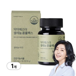[쿠팡특가] 여에스더 셀레늄 콤플렉스 아연 셀렌 (2개월분), 60정, 1개