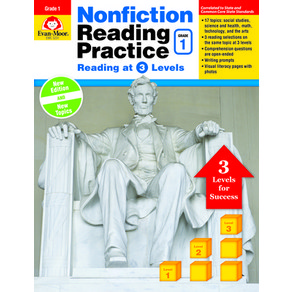 Nonfiction Reading Practice Grade 1 Paperback