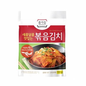 상세설명참조 청정원 (리뉴얼) 볶음김치 100g, 1개