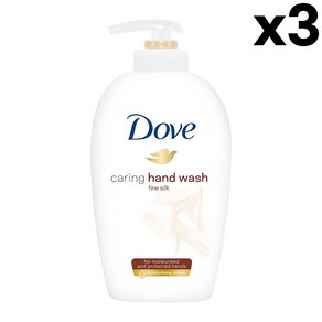 도브 파인 실크 케어링 핸드워시 250ml 3팩 Caing hand Wash Fine, 3개