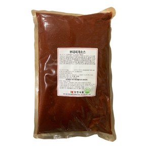 업체소스  부대찌개 3kg / 김치 3kg / 양념장 황금레시피 부대찌게맛집 간편조리, 부대찌개김치소스 3kg, 1개