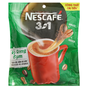 [NESCAFE] 네스카페 3 IN 1 밀크커피 벨리셔스 그린커피 베트남 46EA X 17G, 1개, 46개입